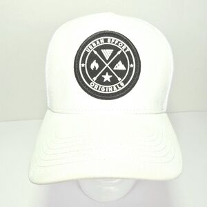 WHITE + BLACK PATCH TRUCKER HAT | ORIGINAL'S | URBAN EFFORT